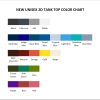 tank top color chart - Brockhampton Store